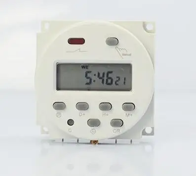 OKtimer Weekly Programmable Round LCD Digital Display Timer 16A AC DC 12V 24V 110V CN101A
OKtimer Weekly Programmable Round LCD Digital Display Timer 16A AC DC 12V 24V 110V CN101A