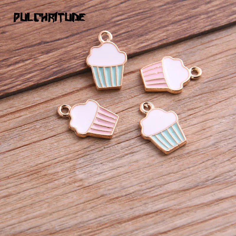 PULCHRITUDE 10pcs 11*16mm Two Color Alloy Metal Drop Oil Ice Cream Charms Pendant For DIY Bracelet Necklace Jewelry Making
PULCHRITUDE 10pcs 11*16mm Two Color Alloy Metal Drop Oil Ice Cream Charms Pendant For DIY Bracelet Necklace Jewelry Making