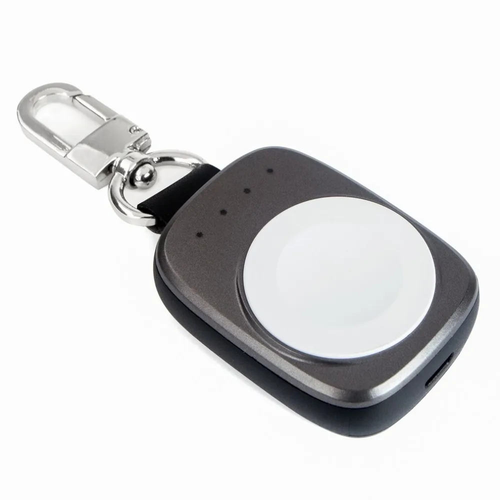 ABS Anti-fire Plastic Smart Keychain Wireless Portable Travel Power Bank 700mAh Li-polymer Battery for Apple Watch
ABS Anti-fire Plastic Smart Keychain Wireless Portable Travel Power Bank 700mAh Li-polymer Battery for Apple Watch