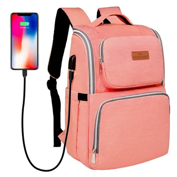Mummy Diaper Bag Backpack USB Charging Upgrade Multi-function Maternity Bag Large Capacity Ourdoor Bag Solid Color Mother Use
Mummy Diaper Bag Backpack USB Charging Upgrade Multi-function Maternity Bag Large Capacity Ourdoor Bag Solid Color Mother Use