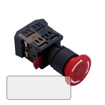 Emergency stop button switch 22mm for machine or equipment,5pcs/lot
