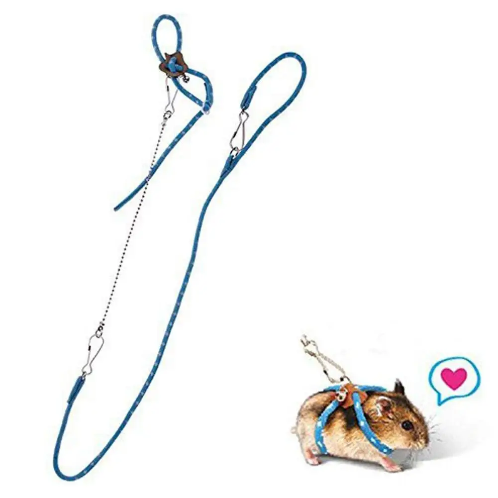 LanLan Pet Hamster Traction Strap Outdoor Training Rope Pet Leash Pet Harness for Hamster Guinea Pig
LanLan Pet Hamster Traction Strap Outdoor Training Rope Pet Leash Pet Harness for Hamster Guinea Pig