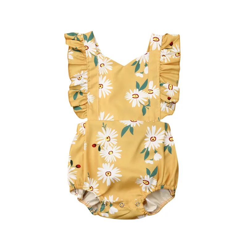 2019 New Fashion Newborn Toddler Baby Girl Floral Cotton Romper Playsuit Sunsuit Outfit Casual Clothes Sets Summer Sunsuit 0-24M
2019 New Fashion Newborn Toddler Baby Girl Floral Cotton Romper Playsuit Sunsuit Outfit Casual Clothes Sets Summer Sunsuit 0-24M