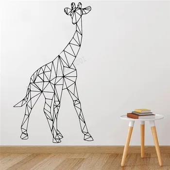 Wall Decoration Giraffe Room Sticker Vinyl Art Removeable Poster Geometric Mural Modern Animal Decal Outline Sticker LY350
Wall Decoration Giraffe Room Sticker Vinyl Art Removeable Poster Geometric Mural Modern Animal Decal Outline Sticker LY350
