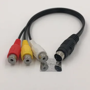 4pin S video to 3 RCA Cable High Quality for PC Laptop TV 4pin Male to 3RCA Female Adapter 0.25m 1Pcs
4pin S video to 3 RCA Cable High Quality for PC Laptop TV 4pin Male to 3RCA Female Adapter 0.25m 1Pcs
