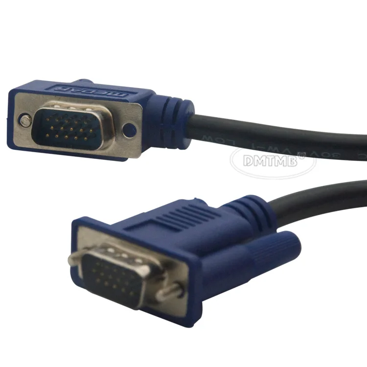 Фото VGA cable with angle side in right direction 0.3M | Электроника
