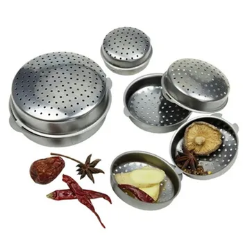 

Kitchen Gadgets Stainless Steel Sphere Locking Seasoning Ball Strainer Hole Infuser Spice Strainer Filter Infusor