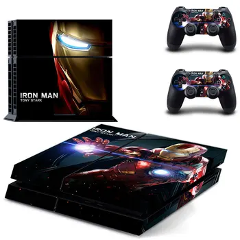 Iron Man PS4 Skin Sticker Decal for Sony PlayStation 4 Console and 2 controller skins PS4 Stickers Vinyl Accessory
Iron Man PS4 Skin Sticker Decal for Sony PlayStation 4 Console and 2 controller skins PS4 Stickers Vinyl Accessory