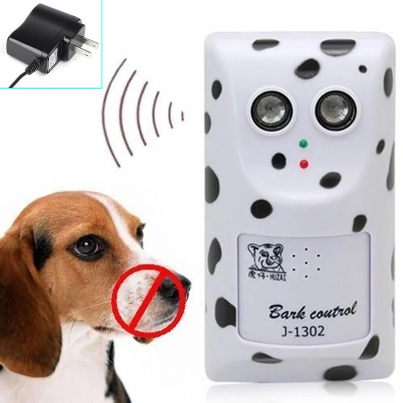 

Humanely Ultrasonic Anti No Bark Device Control Stop Dog Barking Silencer Hanger