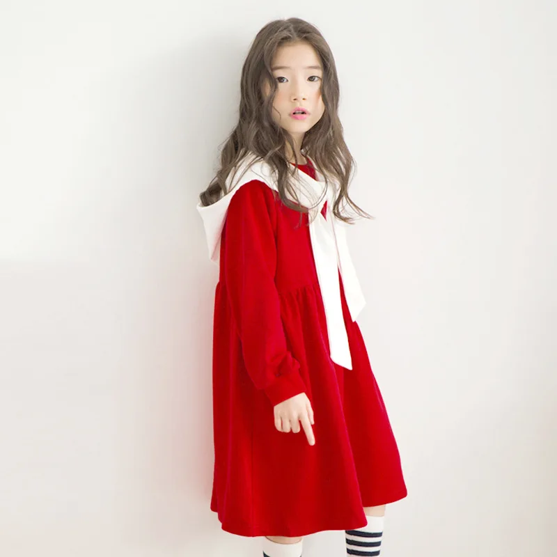 2019 Baby Girls Dress Red Long Sleeve Toddler Girls Clothing Winter Fleece Warm Children Princess Dress Knot Hood Korean Fashion
2019 Baby Girls Dress Red Long Sleeve Toddler Girls Clothing Winter Fleece Warm Children Princess Dress Knot Hood Korean Fashion
