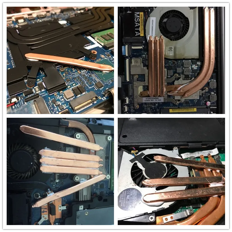 1PCS HT001-5 Heat-Sink Heat Conduction Pipe Flat Copper Heat pipe Length 120*8*3mm Laptop CPU/GPU/Video Card DIY Oblate Tube
1PCS HT001-5 Heat-Sink Heat Conduction Pipe Flat Copper Heat pipe Length 120*8*3mm Laptop CPU/GPU/Video Card DIY Oblate Tube