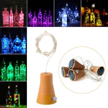 1PCS Solar 2M LED Cork Shaped 20 LED Night Fairy String Light Kork Solarbetrieben Licht Wine Bottle Lamp Party Celebration Gift
1PCS Solar 2M LED Cork Shaped 20 LED Night Fairy String Light Kork Solarbetrieben Licht Wine Bottle Lamp Party Celebration Gift