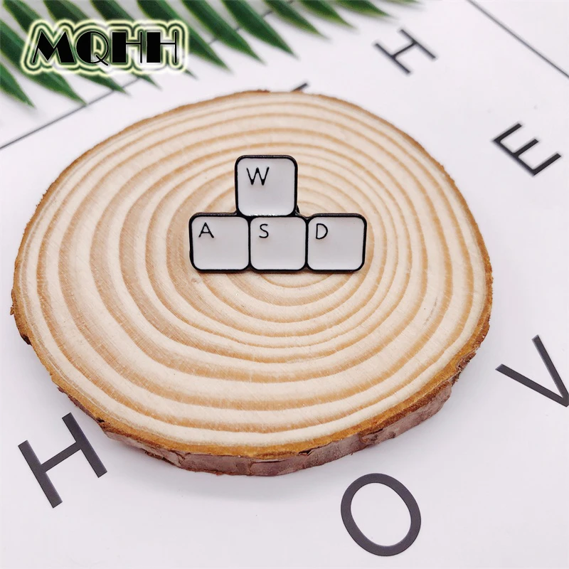 Creative Interesting WASD Gaming Keyboard Enamel Tablets Brooches Game Icon Pin Badge Button Lapel Clothing Cap Bag Jewelyr Gift
Creative Interesting WASD Gaming Keyboard Enamel Tablets Brooches Game Icon Pin Badge Button Lapel Clothing Cap Bag Jewelyr Gift