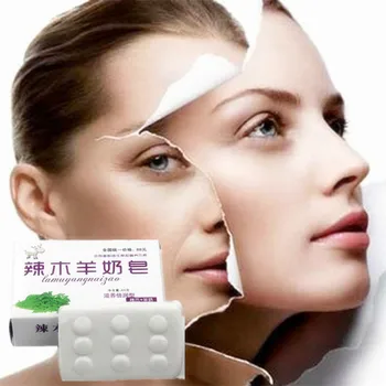 100% mild-free stimulation Goats' milk soap for Acne Treatments, Nose Blackhead Remover soap 40g Black Head Face Care Soap
100% mild-free stimulation Goats' milk soap for Acne Treatments, Nose Blackhead Remover soap 40g Black Head Face Care Soap