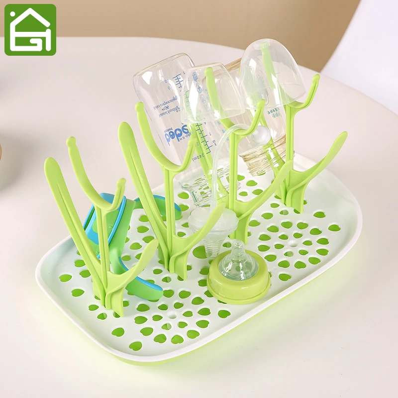 Portable Detachable Baby Bottle Drying Rack and Dish Dryer for Toddler Cups Bottle Nipples Accessories
Portable Detachable Baby Bottle Drying Rack and Dish Dryer for Toddler Cups Bottle Nipples Accessories