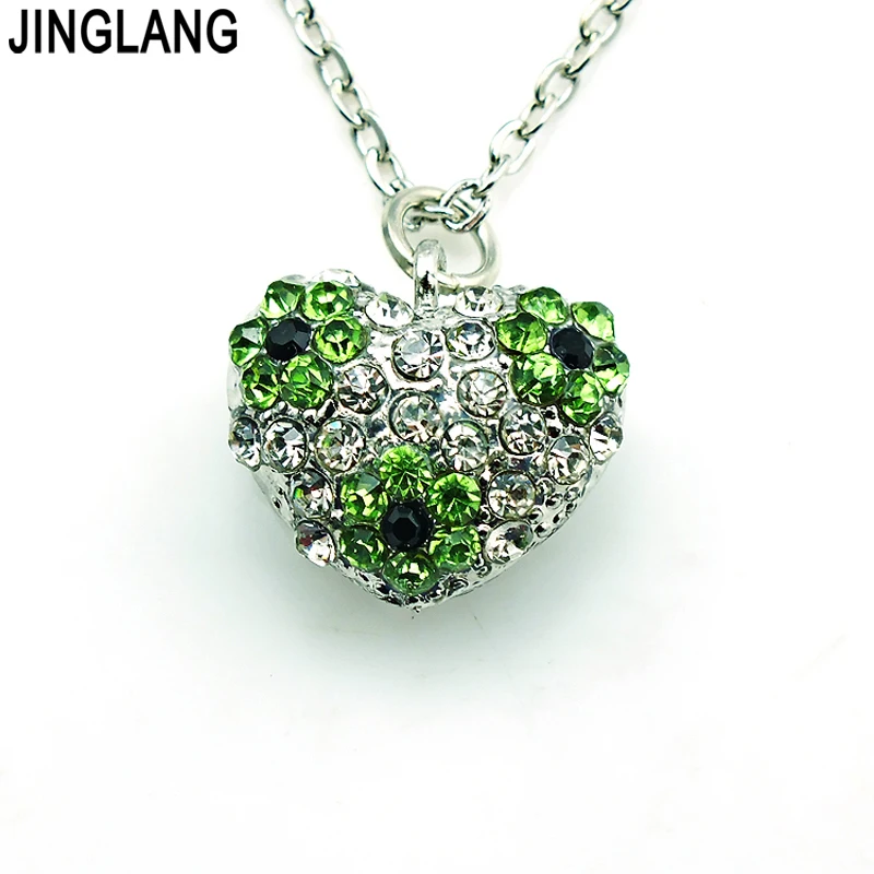 JINGLANG Best Selling Free Shipping High Quality Heart Shape Pendant Necklace with Artificial for Elegant Women
JINGLANG Best Selling Free Shipping High Quality Heart Shape Pendant Necklace with Artificial for Elegant Women