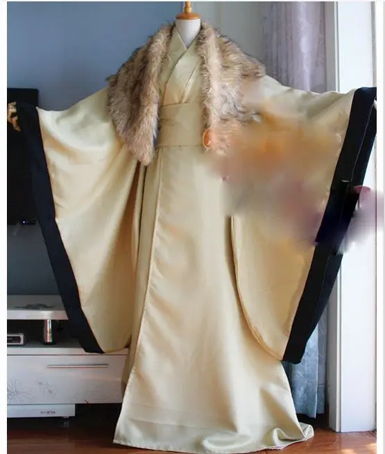 Muddy Yellow Male Costume Hanfu Unisexual Male Female Prince Costume Cos Cai WenJi Han Talented Woman for Three Kingdoms Fight
Muddy Yellow Male Costume Hanfu Unisexual Male Female Prince Costume Cos Cai WenJi Han Talented Woman for Three Kingdoms Fight