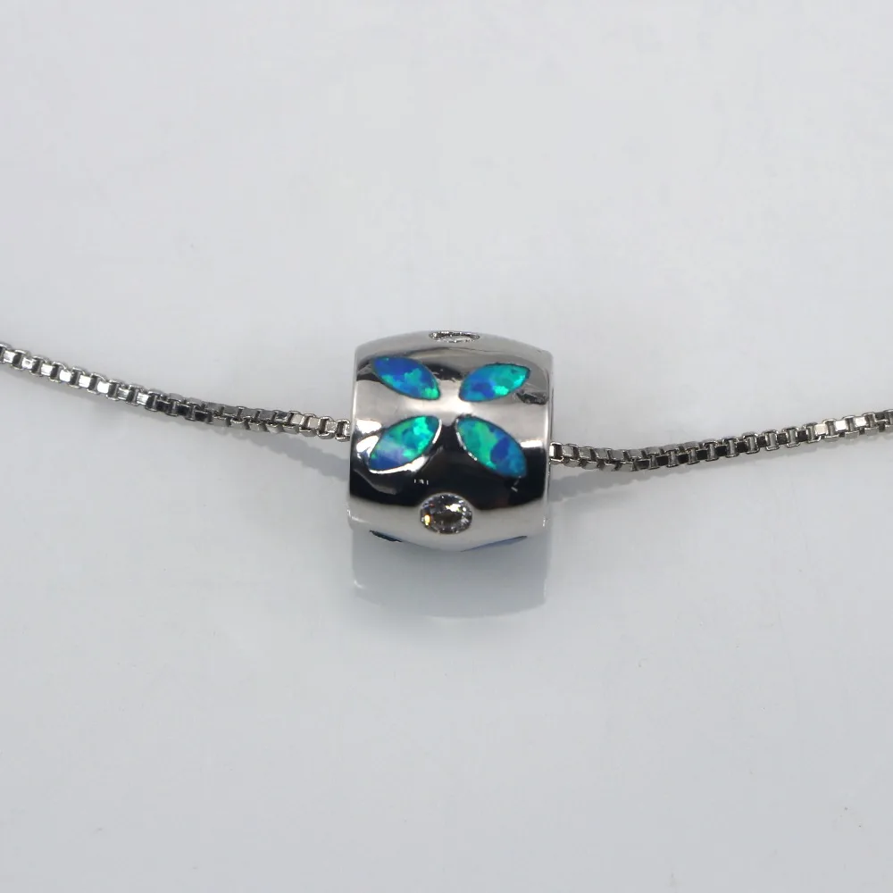 JLP1795 New Hot Petal Pattern Transfer Beads Blue Opal Pendant Necklace Ladies Jewelry Gift
JLP1795 New Hot Petal Pattern Transfer Beads Blue Opal Pendant Necklace Ladies Jewelry Gift