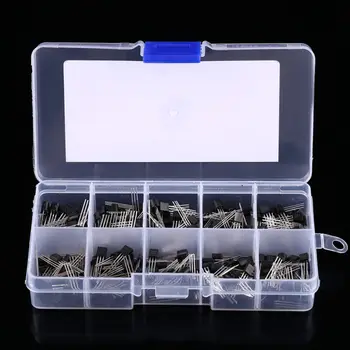 200pcs/Box 10-Values NPN PNP Power Transistor Assortment Kit BC337 BC547 For Electronic Professionals
200pcs/Box 10-Values NPN PNP Power Transistor Assortment Kit BC337 BC547 For Electronic Professionals