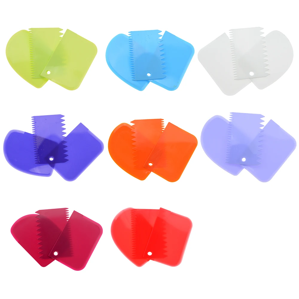 High Quantity Eight Colors Three-Piece Set Cream Plastic Scraper Cake Cutter Diy Cream Scraper Tool
High Quantity Eight Colors Three-Piece Set Cream Plastic Scraper Cake Cutter Diy Cream Scraper Tool