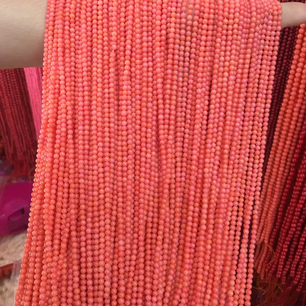 Small beads 3 4 5 6MM high quality round natural pink coral beads loose beads isolation beads DIY bracelet necklace jewelry maki
Small beads 3 4 5 6MM high quality round natural pink coral beads loose beads isolation beads DIY bracelet necklace jewelry maki