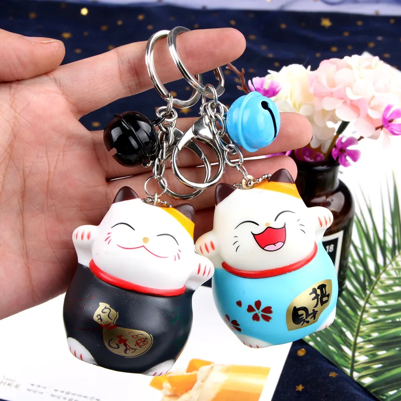 Maneki Neko cat key button bell bag Pendant gift souvenirs pom pom keychain key chain
Maneki Neko cat key button bell bag Pendant gift souvenirs pom pom keychain key chain