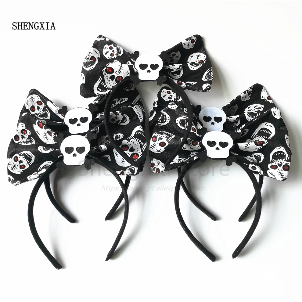 New Halloween bowknot Headband Festive Party Horror Atmosphere Props Skull bowknot Headdress Hair Accessories
New Halloween bowknot Headband Festive Party Horror Atmosphere Props Skull bowknot Headdress Hair Accessories