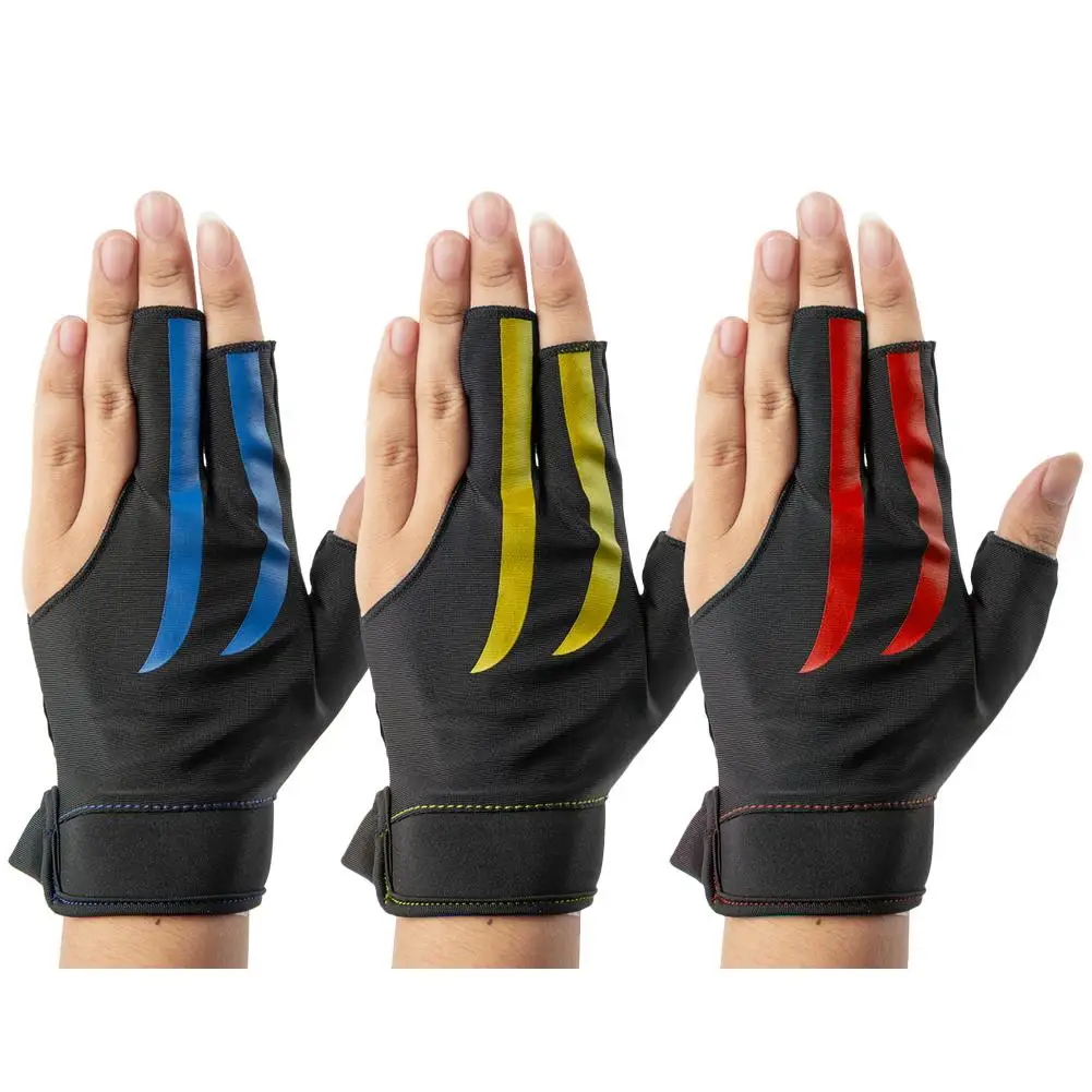 Billiard Gloves Snooker High-Elastic And Comfortable Wear-Resistant Nylon Lycra Three-Finger Gloves Half Finger
Billiard Gloves Snooker High-Elastic And Comfortable Wear-Resistant Nylon Lycra Three-Finger Gloves Half Finger