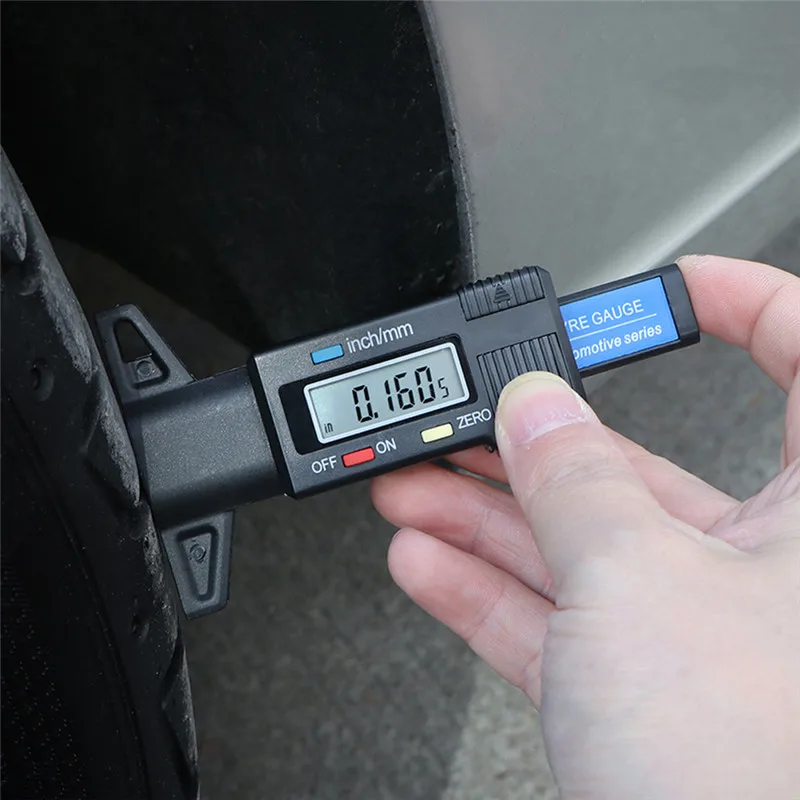 Universal Digital Tire Pressure Gauge Tire Machine 0-25.4mm Tire Tread Depth Car Accessories Goods For Tire Repair Car-Styling
Universal Digital Tire Pressure Gauge Tire Machine 0-25.4mm Tire Tread Depth Car Accessories Goods For Tire Repair Car-Styling