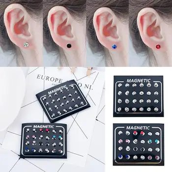 12 Pairs/Set Magnetic Care Ear Stud Fashion Earrings Non Piercing Earrings Jewelry No Ear Hole Gift Mens Women Lovers Jewelry
12 Pairs/Set Magnetic Care Ear Stud Fashion Earrings Non Piercing Earrings Jewelry No Ear Hole Gift Mens Women Lovers Jewelry