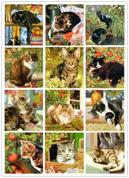 5D Diy Diamante Pintura Animal Gato Ponto Cruz Diamante Bordado Mosaico de Imagens De Strass
5D Diy Diamante Pintura Animal Gato Ponto Cruz Diamante Bordado Mosaico de Imagens De Strass