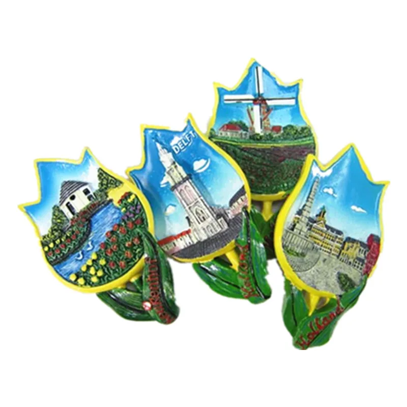 Netherlands Tulip Shaped Fridge Magnet Amsterdam / Delft Holland Tourism Souvenirs Wall Sticker Home Decoration
Netherlands Tulip Shaped Fridge Magnet Amsterdam / Delft Holland Tourism Souvenirs Wall Sticker Home Decoration