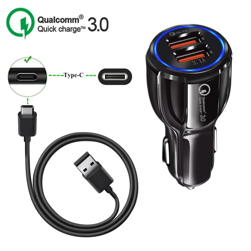 For Xiaomi Mi 9 8 Redmi K20 Note 7 Pro Phone QC 3.0 USB Fast Charger Car Adapter & Type C Cable For Samsung S8 A50 Honor 20 10 9
For Xiaomi Mi 9 8 Redmi K20 Note 7 Pro Phone QC 3.0 USB Fast Charger Car Adapter & Type C Cable For Samsung S8 A50 Honor 20 10 9