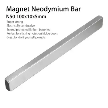 1PC 100 x10 x5 mm Long Cuboid Block Bar Super Strong Rare Earth Neodymium Permanent Magnet N50
1PC 100 x10 x5 mm Long Cuboid Block Bar Super Strong Rare Earth Neodymium Permanent Magnet N50