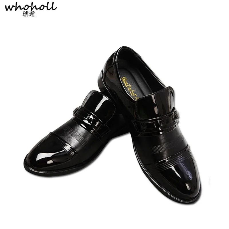 Spring Autumn British Men's Slip on Split Leather Pointed Toe Men Dress Shoes Business Wedding Oxfords Formal Shoes for Male
Spring Autumn British Men's Slip on Split Leather Pointed Toe Men Dress Shoes Business Wedding Oxfords Formal Shoes for Male