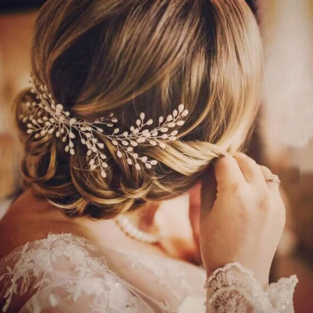 1PC Bridal Handmade Pearl Hair Comb Hairpin Wedding Prom Barrettes Hair Ornaments Women Accessories Jewelry
1PC Bridal Handmade Pearl Hair Comb Hairpin Wedding Prom Barrettes Hair Ornaments Women Accessories Jewelry