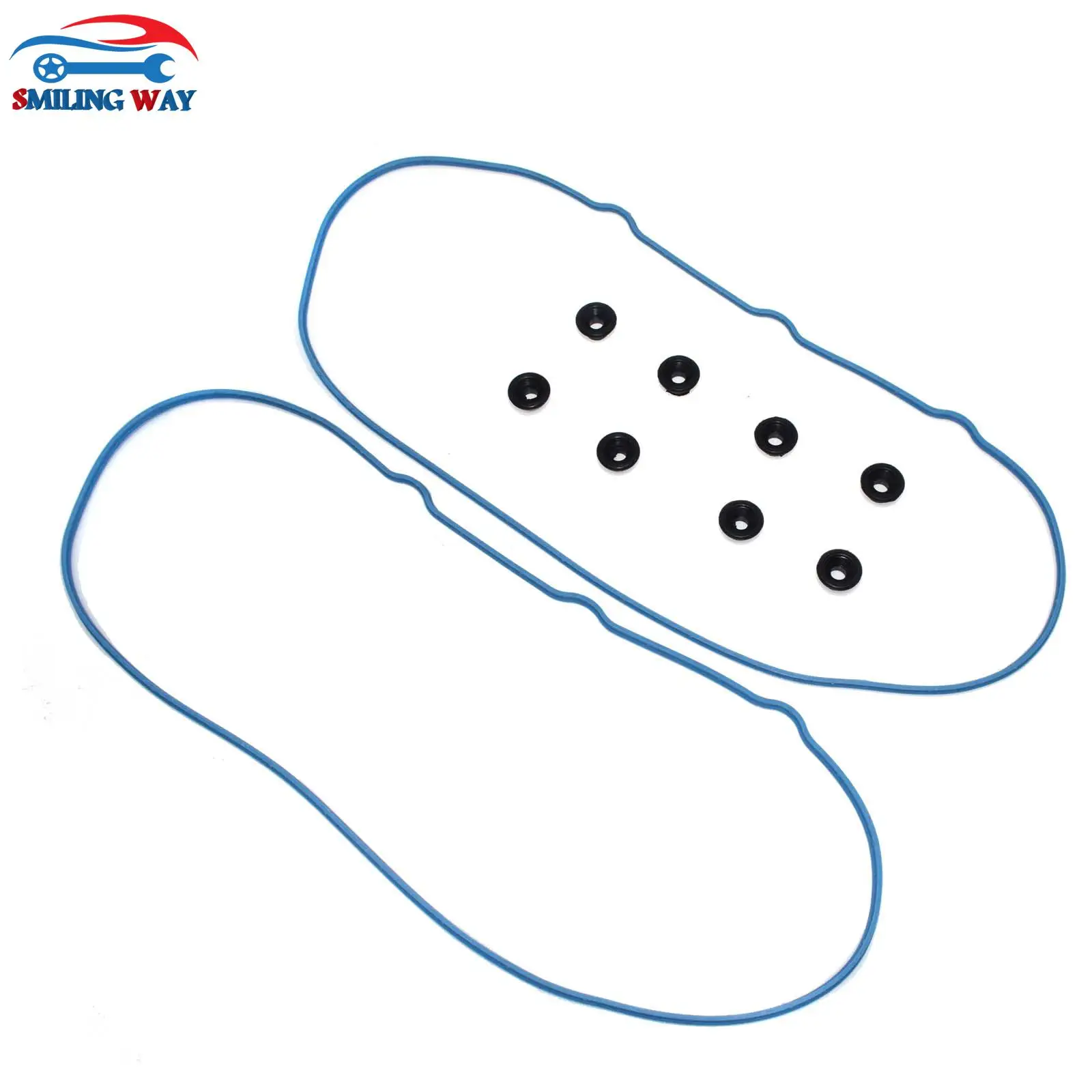 SMILING WAY# Engine Valve Cover Gasket & 6 Grommets Seal For GMC Chevrolet Cadillac Pontiac Isuzu Saab Hummer VC3165G
SMILING WAY# Engine Valve Cover Gasket & 6 Grommets Seal For GMC Chevrolet Cadillac Pontiac Isuzu Saab Hummer VC3165G