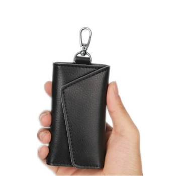 Genuine Leather Cow Key Wallet Card Holder Business Organizer Housekeeper Keychain Purses Men Women Pocket Car Keys Bag
Genuine Leather Cow Key Wallet Card Holder Business Organizer Housekeeper Keychain Purses Men Women Pocket Car Keys Bag