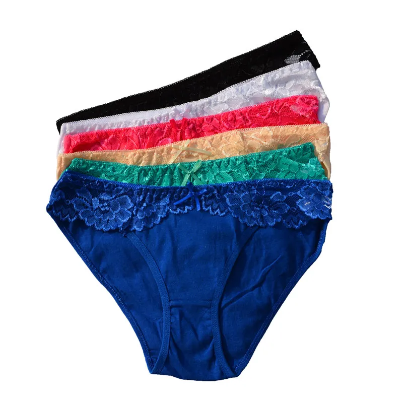 FUNCILAC Women Underwear Cotton Sexy Lace Everyday Style Panties Briefs Ladies Knickers Lingerie Intimates for Women (5pcs/lot)
FUNCILAC Women Underwear Cotton Sexy Lace Everyday Style Panties Briefs Ladies Knickers Lingerie Intimates for Women (5pcs/lot)