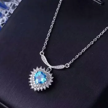 natural topaz pendant 925 sterling silver natural blue gemstone Pendant Necklace women water drop fine jewelry & send necklace
natural topaz pendant 925 sterling silver natural blue gemstone Pendant Necklace women water drop fine jewelry & send necklace
