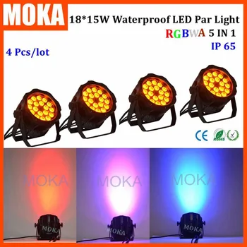 4 Pcs/lot 25 Degree LED Angle Digital Features Waterproof 18x15W Par Light DMX 512 Master Slave Auto Control Way Par Lighting
4 Pcs/lot 25 Degree LED Angle Digital Features Waterproof 18x15W Par Light DMX 512 Master Slave Auto Control Way Par Lighting