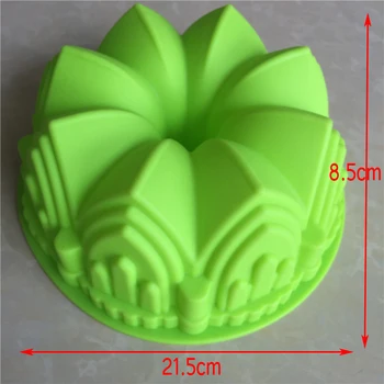 Silicone crown cake mold large baking sheet High temperature non-sticky cake mold easy to clean
Silicone crown cake mold large baking sheet High temperature non-sticky cake mold easy to clean