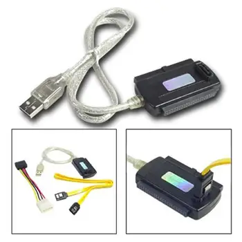 Marsnaska new USB 2.0 to IDE SATA 5.25 S-ATA/2.5/3.5 Hard Drive HD HDD Adapter Cable Converter 480Mb
Marsnaska new USB 2.0 to IDE SATA 5.25 S-ATA/2.5/3.5 Hard Drive HD HDD Adapter Cable Converter 480Mb