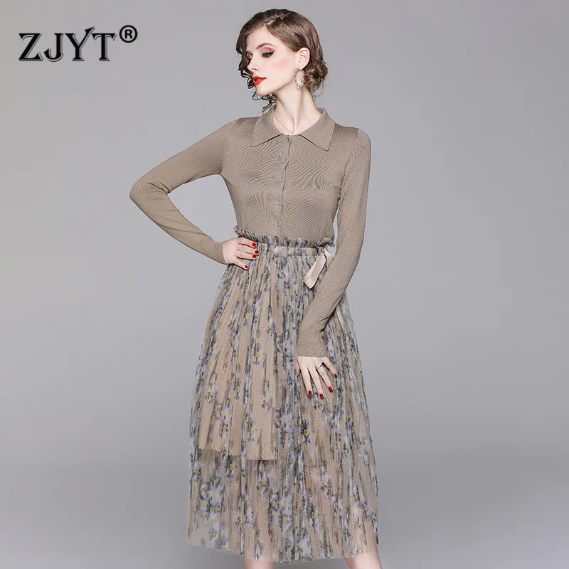Brand New Fashion Autumn Sweater Suit Set 2019 Women Designer Long Sleeve Knit Top and Tulle Skirt 2Piece Set Female Twinset
Brand New Fashion Autumn Sweater Suit Set 2019 Women Designer Long Sleeve Knit Top and Tulle Skirt 2Piece Set Female Twinset