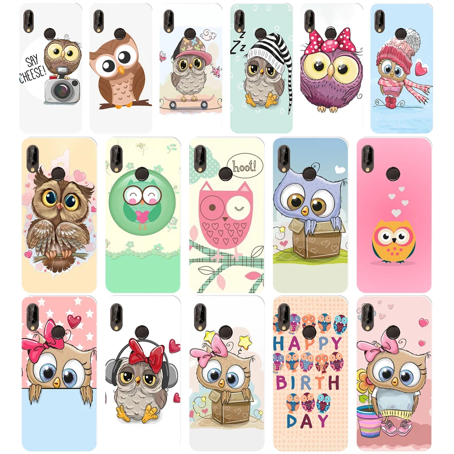 180WE Lovely owl Soft Silicone Tpu Cover Case for Honor 10 huawei p 10 20 lite y5 y6 prime 2018 mate 10 20 lite
180WE Lovely owl Soft Silicone Tpu Cover Case for Honor 10 huawei p 10 20 lite y5 y6 prime 2018 mate 10 20 lite