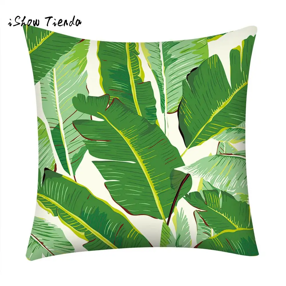 Tropical Plants Leaf Green Leaves Print Pillowcase Polyester Sofa Car Cushion Cover Home Decor Nordic Style Decorative Textile
Tropical Plants Leaf Green Leaves Print Pillowcase Polyester Sofa Car Cushion Cover Home Decor Nordic Style Decorative Textile