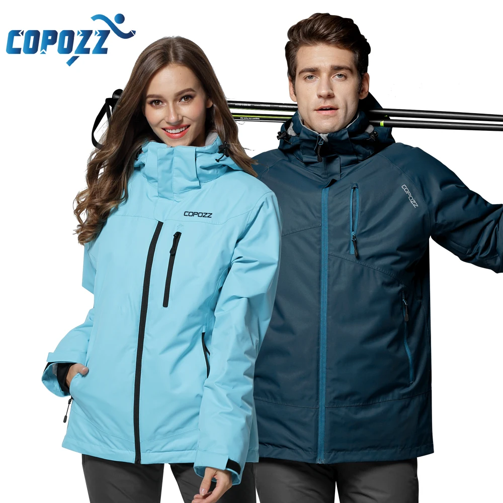 COPOZZ Snowboard Ski Suit Winter Mountain Waterproof Men Women Ski Jacket Windproof Female and Male Ski Set S-XXL Size
COPOZZ Snowboard Ski Suit Winter Mountain Waterproof Men Women Ski Jacket Windproof Female and Male Ski Set S-XXL Size