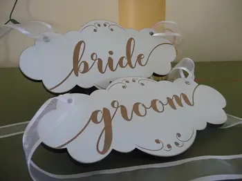 Wedding Chair Hangers Signs - Wooden BRIDE & GROOM Signs - Wooden Engraved Rustic Signs - Wedding Reception, Photo Props
Wedding Chair Hangers Signs - Wooden BRIDE & GROOM Signs - Wooden Engraved Rustic Signs - Wedding Reception, Photo Props
