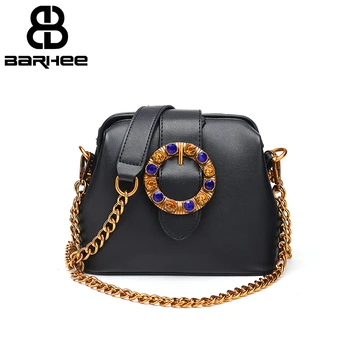 BARHEE Vintage Women Handbag Doctor Box Shoulder Bag Small European Fashion Chains Crossbody Bag PU Leather Bolsas Female Black
BARHEE Vintage Women Handbag Doctor Box Shoulder Bag Small European Fashion Chains Crossbody Bag PU Leather Bolsas Female Black