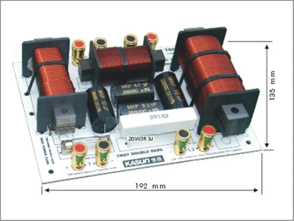 1pcs 3 way speciality frequency divider Crossover TDS-6080C filter Subwoofer for KTV Professional stage speaker 500W
1pcs 3 way speciality frequency divider Crossover TDS-6080C filter Subwoofer for KTV Professional stage speaker 500W